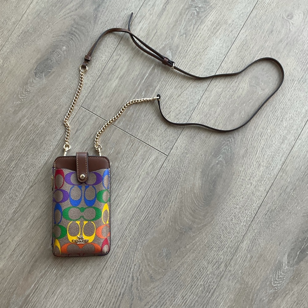 Coach clutch/ phone wallet